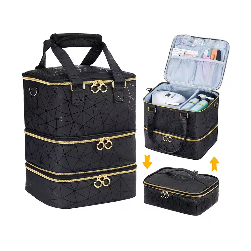 84 Nail Polish Organizer Bag