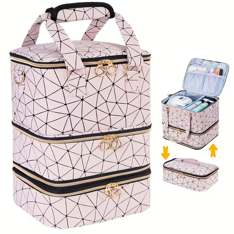 84 Nail Polish Organizer Bag