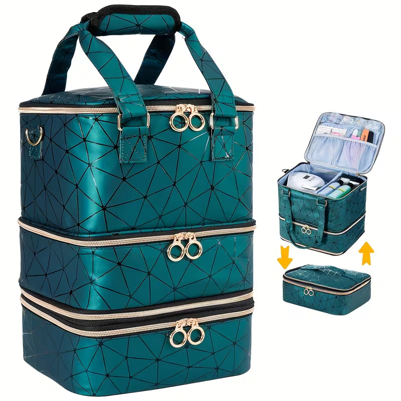 84 Nail Polish Organizer Bag